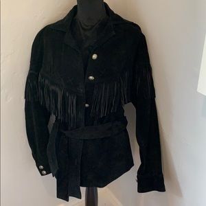 suede  leather jacket